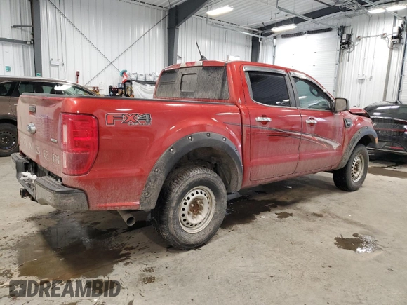 2019 Ford Ranger XL with VIN 1FTER4FH0KLA80532, listed as a Copart auction lot 44708685 with 100,122 mi miles and Salvage title. Bid and sale history available at DreamBid. Image 3.