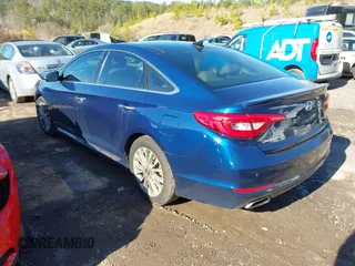 2015 Hyundai Sonata 2.4L Sport with VIN 5NPE34AF9FH018371, listed as a IAAI auction lot 41761866 with 248,069 mi miles. Bid and sale history available at carsss.com. Image 3.