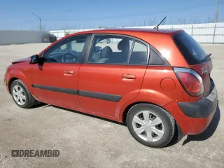 2007 Kia Rio SX with VIN KNADE163176201534, listed as a Copart auction lot 54682195 with 388,812 mi miles and Clean Title. Bid and sale history available at carsss.com. Image 2.