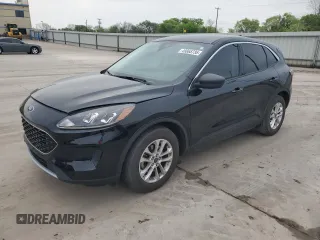 2022 Ford Escape SE z VIN 1FMCU0G69NUA37801, wystawiony jako Copart lot #49865735 z przebiegiem 17 811 mil mil oraz Czysty tytuł • Clean title. Historia ofert i sprzedaży dostępna na DreamBid. Obrazek 1.