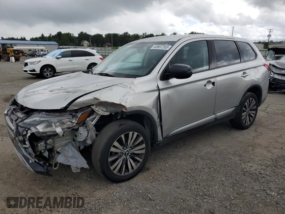 2019 Mitsubishi Outlander ES with VIN JA4AZ3A31KZ018665, listed as a Copart auction lot 63667265 with 112,955 mi miles and Clean title. Bid and sale history available at DreamBid. Image 1.