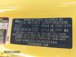 2018 Kia Stinger GT with VIN KNAE35LC4J6020344, listed as a IAAI auction lot 41946071 with 27,746 mi miles. Bid and sale history available at carsss.com. Image 9.