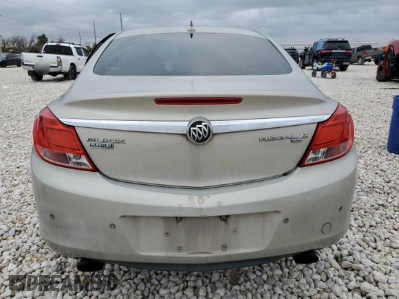 2011 Buick Regal CXL Turbo TO1 with VIN W04GV5EV8B1065283, listed as a Copart auction lot 84183804 with 151,236 mi miles and Salvage Title. Bid and sale history available at carsss.com. Image 6.