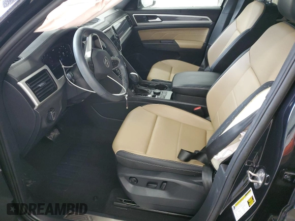 2023 Volkswagen Atlas SE z VIN 1V2HE2CA8PC207814, wystawiony jako Copart lot #54063135 z przebiegiem 32 947 mil mil oraz Szkoda całkowita • Salvage title. Historia ofert i sprzedaży dostępna na DreamBid. Obrazek 7.