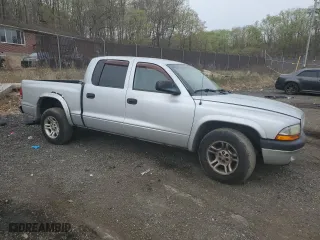 2002 Dodge Dakota Sport with VIN 1B7HL38X62S562179, listed as a Copart auction lot 52493495 with 0 mi miles and Salvage Title. Bid and sale history available at carsss.com. Image 4.