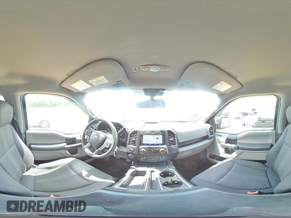 2019 Ford F-150 XL with VIN 1FTEW1CP3KFC96604, listed as a Copart auction lot 56730795 with 140,908 mi miles and Salvage title. Bid and sale history available at DreamBid. Image 14.