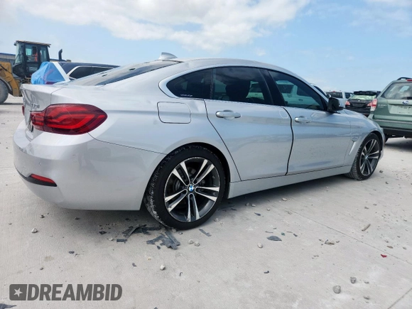 2020 BMW 4 Series 430i with VIN WBA4J1C09LCD80846, listed as a Copart auction lot 61294775 with 46,119 mi miles and Clean title. Bid and sale history available at DreamBid. Image 3.
