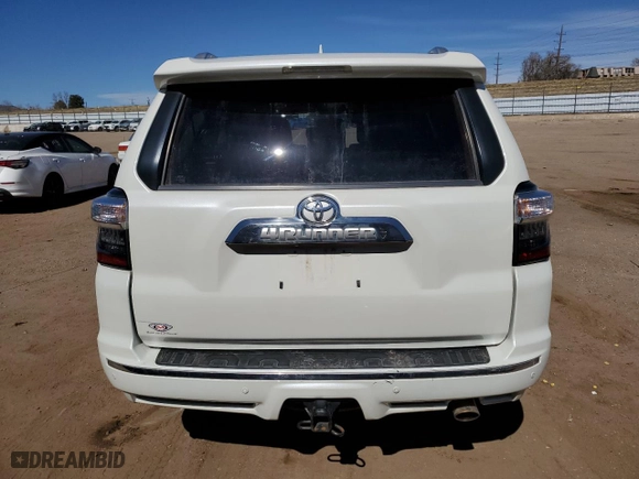 2017 Toyota 4Runner SR5 with VIN JTEBU5JR9H5449663, listed as a Copart auction lot 48591855 with 138,361 mi miles and Salvage Title. Bid and sale history available at carsss.com. Image 6.