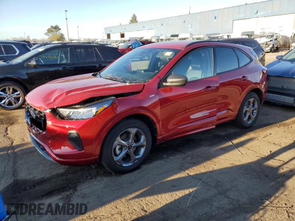2024 Ford Escape ST-Line with VIN 1FMCU0MZ8RUA48390, listed as a Copart auction lot 78023324 with 1,427 mi miles and Clean Title. Bid and sale history available at DreamBid. Image 1.