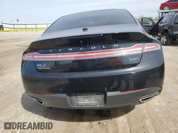 2016 Lincoln MKZ Hybrid with VIN 3LN6L2LUXGR629959, listed as a Copart auction lot 51442185 with Not provided miles and Salvage title. Bid and sale history available at DreamBid. Image 6.