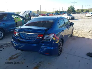 2014 Honda Civic Sedan EX with VIN 19XFB2F88EE207456, listed as a IAAI auction lot 41755472 with 120,337 mi miles. Bid and sale history available at carsss.com. Image 4.