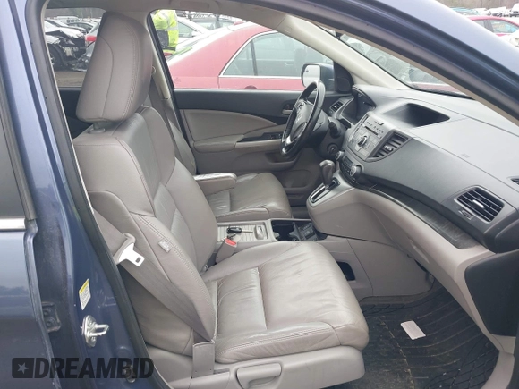 2014 Honda CR-V EX-L with VIN 2HKRM4H79EH669964, listed as a IAAI auction lot 41846286 with 170,671 mi miles. Bid and sale history available at carsss.com. Image 5.