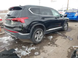 2021 Hyundai Santa Fe SEL with VIN 5NMS2DAJ0MH309992, listed as a IAAI auction lot 41546590 with 24,092 mi miles. Bid and sale history available at carsss.com. Image 4.