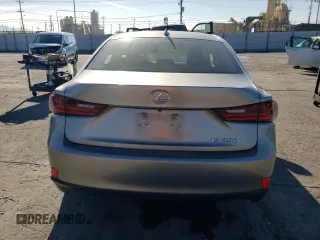 2015 Lexus IS 250 with VIN JTHBF1D28F5074303, listed as a Copart auction lot 46207705 with 101,745 mi miles and Salvage Title. Bid and sale history available at DreamBid. Image 6.