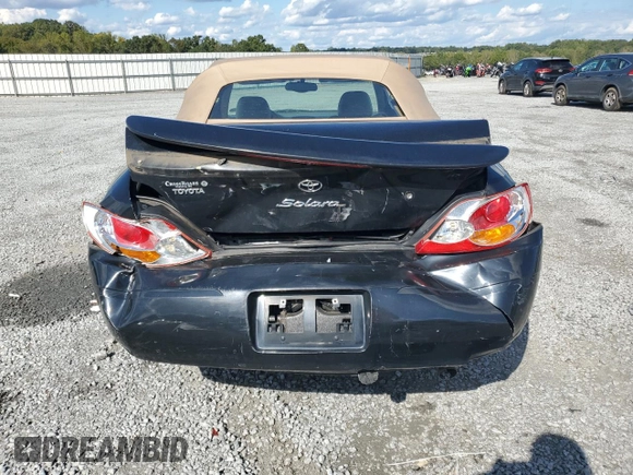 2002 Toyota Solara SE with VIN 2T1FF22P12C592550, listed as a Copart auction lot 74239934 with 221,988 mi miles and Salvage Title. Bid and sale history available at DreamBid. Image 6.