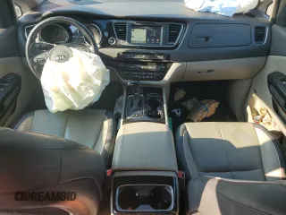 2015 Kia Sedona SX with VIN KNDMC5C10F6047335, listed as a Copart auction lot 66235414 with 154,460 mi miles and Salvage Title. Bid and sale history available at carsss.com. Image 8.