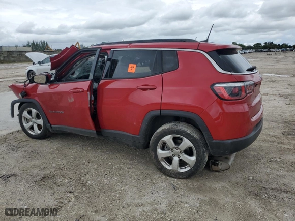 2018 Jeep Compass Latitude with VIN 3C4NJCBB4JT194684, listed as a Copart auction lot 73761334 with 0 mi miles and Salvage Title. Bid and sale history available at carsss.com. Image 2.