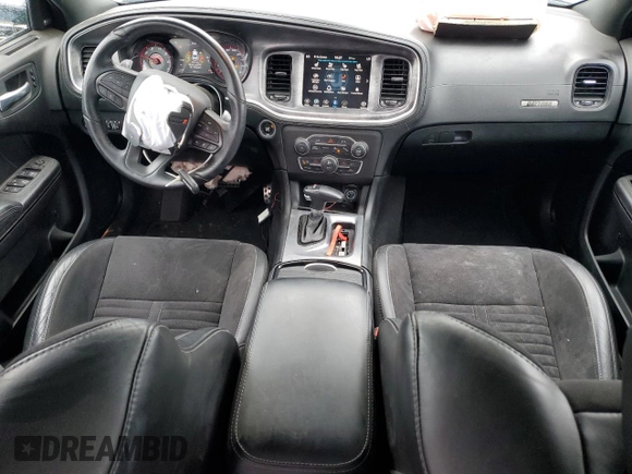 2021 Dodge Charger Scat Pack with VIN 2C3CDXGJ6MH596312, listed as a Copart auction lot 55108165 with 19,731 mi miles and Clean Title. Bid and sale history available at DreamBid. Image 8.