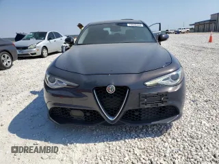 2019 Alfa Romeo Giulia Ti Sport with VIN ZARFAMBN6K7603610, listed as a Copart auction lot 74550354 with 46,722 mi miles and Salvage Title. Bid and sale history available at carsss.com. Image 5.