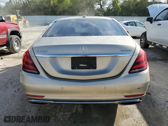 2020 Mercedes-Benz S S 560 with VIN WDDUG8GB3LA501004, listed as a Copart auction lot 73473184 with 35,068 mi miles and Salvage Title. Bid and sale history available at carsss.com. Image 6.