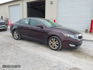 2013 Kia Optima LX with VIN 5XXGM4A73DG234806, listed as a IAAI auction lot 41917871 with 219,058 mi miles. Bid and sale history available at carsss.com. Image 1.