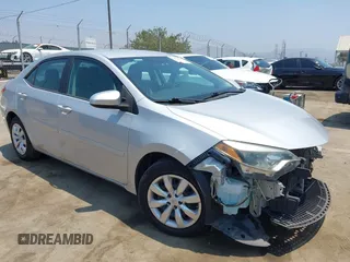 2016 Toyota Corolla L z VIN 2T1BURHE0GC684775, wystawiony jako IAAI lot #42720936 z przebiegiem 136 872 mil mil oraz . Historia ofert i sprzedaży dostępna na DreamBid. Obrazek 1.