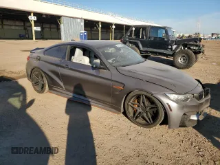 2016 BMW M4 with VIN WBS3R9C51GK336746, listed as a Copart auction lot 37177364 with 55,878 mi miles. Bid and sale history available at carsss.com. Image 4.