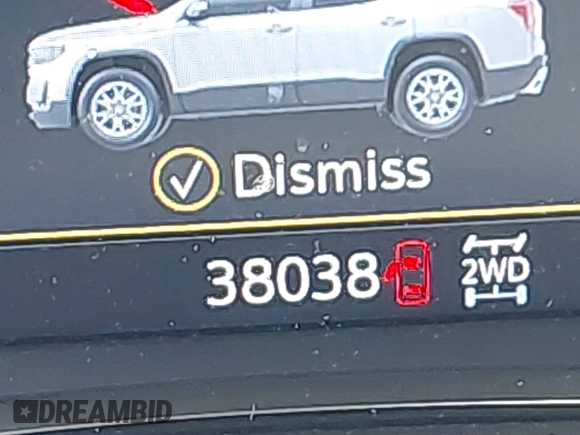 2023 GMC Acadia SLT with VIN 1GKKNUL49PZ213426, listed as a IAAI auction lot 41725515 with 38,038 mi miles and . Bid and sale history available at DreamBid. Image 15.