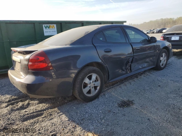 2008 Pontiac Grand Prix with VIN 2G2WP552581159131, listed as a Copart auction lot 50080085 with 115,592 mi miles and Salvage Title. Bid and sale history available at carsss.com. Image 3.