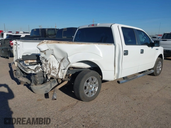 2009 Ford F-150 XL with VIN 1FTPW12V69FB28569, listed as a IAAI auction lot 41858385 with 200,697 mi miles and . Bid and sale history available at DreamBid. Image 4.