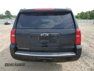 2015 Chevrolet Suburban LTZ with VIN 1GNSKKKC1FR624679, listed as a Copart auction lot 52957365 with 71,194 mi miles and Salvage Title. Bid and sale history available at DreamBid. Image 6.