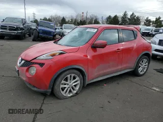2015 Nissan Juke SL z VIN JN8AF5MV4FT552408, wystawiony jako Copart lot #45584165 z przebiegiem 90 289 mil mil oraz Szkody całkowita. Historia ofert i sprzedaży dostępna na DreamBid. Obrazek 1.