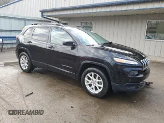 2016 Jeep Cherokee Sport with VIN 1C4PJMAB5GW204772, listed as a Copart auction lot 53830525 with 95,278 mi miles and Salvage Title. Bid and sale history available at carsss.com. Image 4.