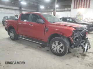 2024 Ford Ranger XLT with VIN 1FTER4HH6RLE29684, listed as a Copart auction lot 83032834 with 8,239 mi miles and Salvage Title. Bid and sale history available at carsss.com. Image 4.