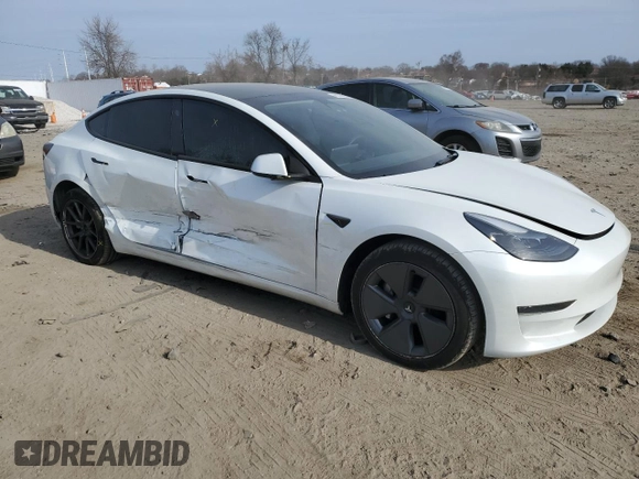 2023 Tesla Model 3 с VIN 5YJ3E1EA1PF548591, выставлен на аукционе Copart как лот 48145535 с пробегом 43 789 миль миль и Списание • Salvage title. История ставок и продаж доступна на DreamBid. Изображение 4.