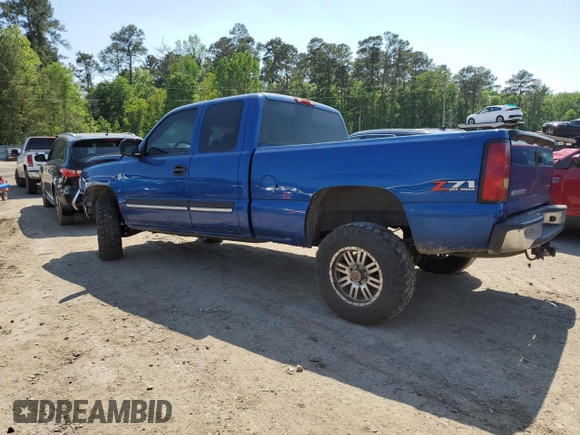 2004 Chevrolet Silverado 1500 Z71 with VIN 2GCEK19T641225262, listed as a Copart auction lot 52197235 with 251,091 mi miles and Salvage Title. Bid and sale history available at DreamBid. Image 2.