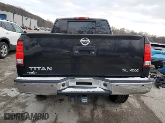 2015 Nissan Titan Pro-4X with VIN 1N6AA0EC2FN501632, listed as a Copart auction lot 84063524 with 92,342 mi miles and Salvage title. Bid and sale history available at DreamBid. Image 6.