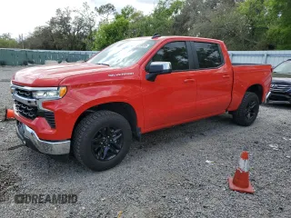 2023 Chevrolet Silverado 1500 LT with VIN 2GCPACED6P1125205, listed as a Copart auction lot 52803945 with 32,774 mi miles and Salvage Title. Bid and sale history available at DreamBid. Image 1.