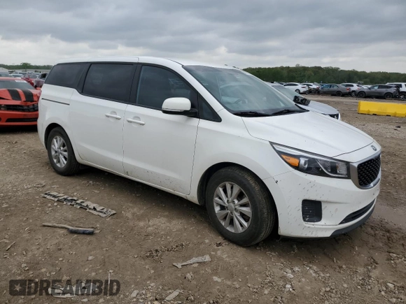 2016 Kia Sedona L with VIN KNDMA5C1XG6125515, listed as a Copart auction lot 54511585 with 155,279 mi miles and Clean Title. Bid and sale history available at carsss.com. Image 4.