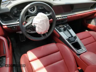 2022 Porsche 911 Turbo S with VIN WP0AD2A96NS256060, listed as a Copart auction lot 54003744 with 13,169 mi miles and Salvage Title. Bid and sale history available at carsss.com. Image 8.