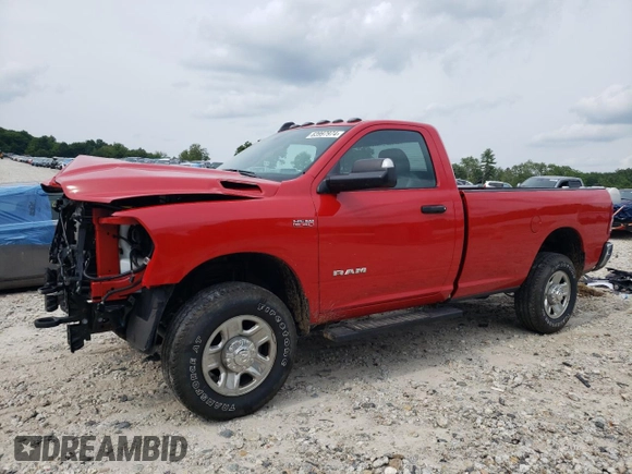 2022 Ram 2500 Tradesman with VIN 3C6MR5AJ6NG315245, listed as a Copart auction lot 63997974 with 15,444 mi miles and Salvage Title. Bid and sale history available at carsss.com. Image 1.