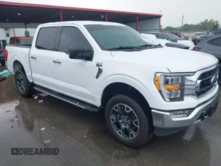 2021 Ford F-150 XL with VIN 1FTEW1C56MKD73782, listed as a IAAI auction lot 41923326 with 108,949 mi miles. Bid and sale history available at carsss.com. Image 1.