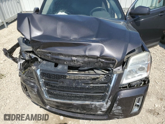 2015 GMC Terrain SLE with VIN 2GKFLVEKXF6354542, listed as a Copart auction lot 63463614 with 212,163 mi miles and Salvage Title. Bid and sale history available at DreamBid. Image 12.