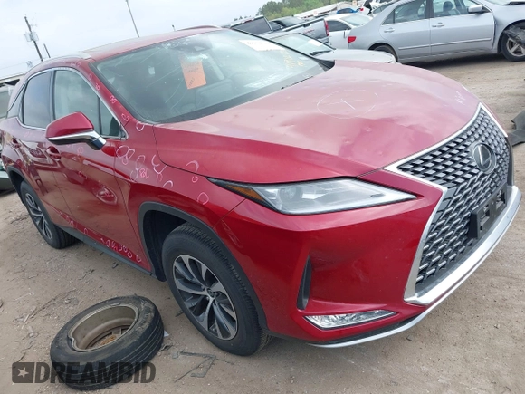 2022 Lexus RX with VIN 2T2HZMAA3NC259002, listed as a IAAI auction lot 41912720 with 21,925 mi miles. Bid and sale history available at carsss.com. Image 1.