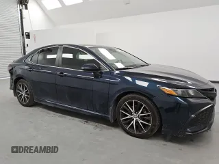 2021 Toyota Camry SE Nightshade with VIN 4T1G11AK5MU602162, listed as a Copart auction lot 48655905 with 144,329 mi miles and Clean Title. Bid and sale history available at carsss.com. Image 4.