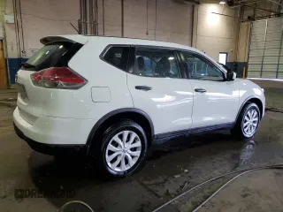 2016 Nissan Rogue SV with VIN KNMAT2MT2GP703869, listed as a Copart auction lot 46260365 with 178,970 mi miles and Clean Title. Bid and sale history available at carsss.com. Image 3.