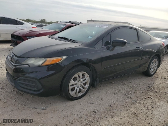 2015 Honda Civic Coupe LX with VIN 2HGFG3B57FH521609, listed as a Copart auction lot 50454975 with 152,506 mi miles and Clean Title. Bid and sale history available at carsss.com. Image 1.