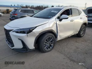 2024 Lexus NX with VIN JTJGKCEZ8R5010015, listed as a Copart auction lot 45959795 with 21,505 mi miles and Salvage Title. Bid and sale history available at carsss.com. Image 1.