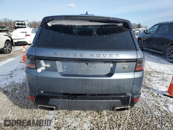 2018 Land Rover Range Rover Sport with VIN SALWR2RE6JA813535, listed as a Copart auction lot 45714515 with 108,540 mi miles and Clean Title. Bid and sale history available at carsss.com. Image 6.