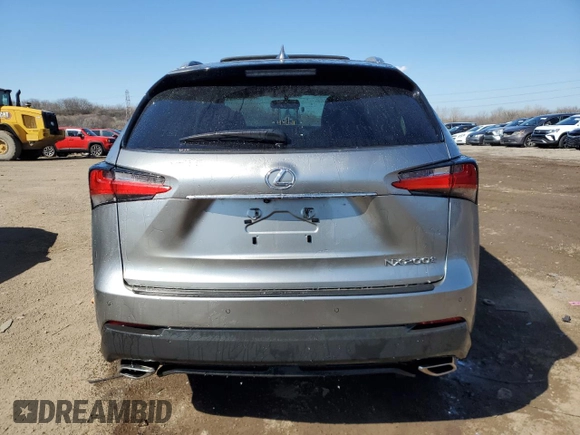 2017 Lexus NX 200t z VIN JTJBARBZ0H2128256, wystawiony jako Copart lot #52351235 z przebiegiem 98 086 mil mil oraz Szkoda całkowita • Salvage title. Historia ofert i sprzedaży dostępna na DreamBid. Obrazek 6.